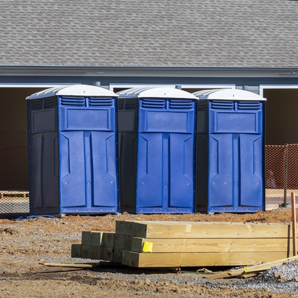 are there any restrictions on what items can be disposed of in the porta potties in Amber OK